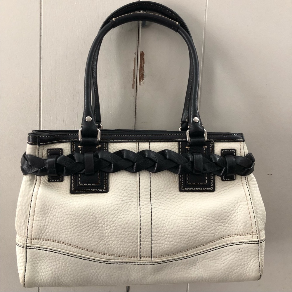Y2K COACH Pebble Leather Satchel